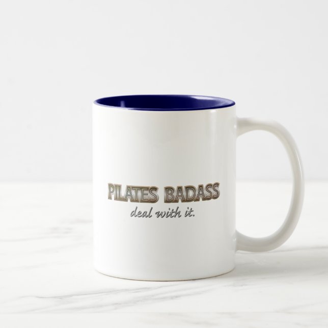 TAZA BICOLOR PILATES (Derecha)