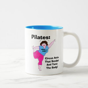 Taza Bicolor "PILATES - Actos de circo"