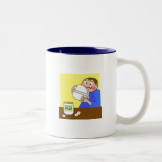 Taza Bicolor Píldora gigante