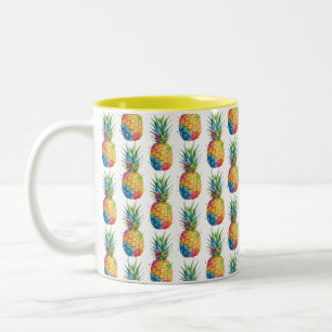 Taza Bicolor Piña