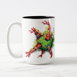 Taza Bicolor Piñata de Navidad