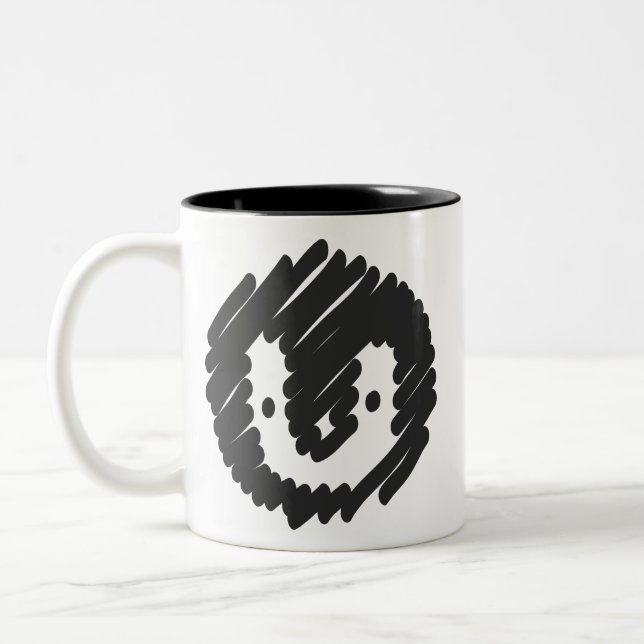 Taza Bicolor Pingüino Mug (Izquierda)