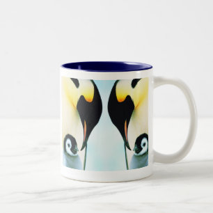 TAZA BICOLOR PINGÜINOS
