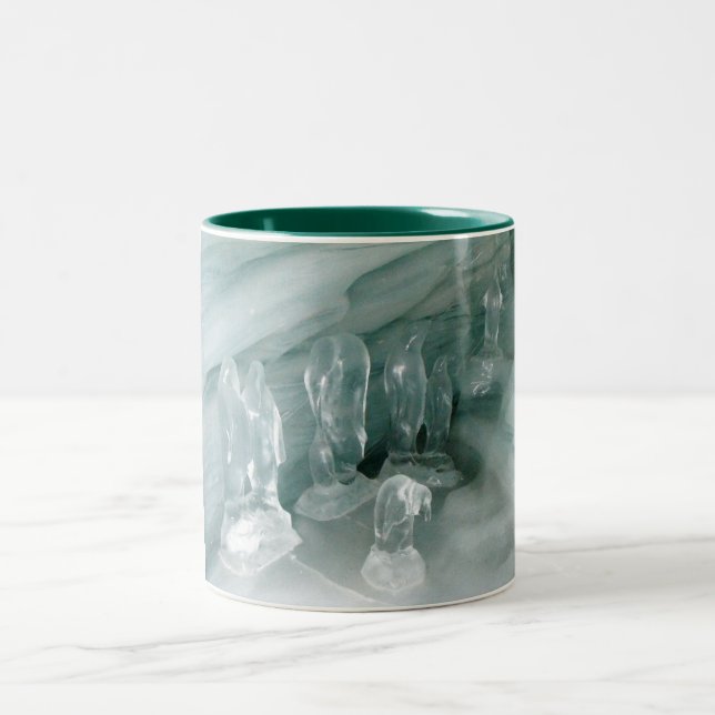 Taza Bicolor Pingüinos en hielo (Centro)