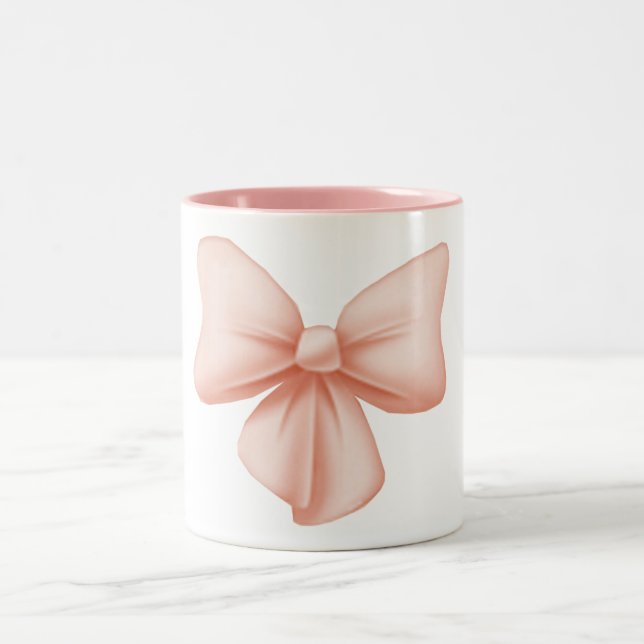 Taza Bicolor Pink Bow Mug (Centro)