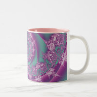 Pink Fractal Swirl