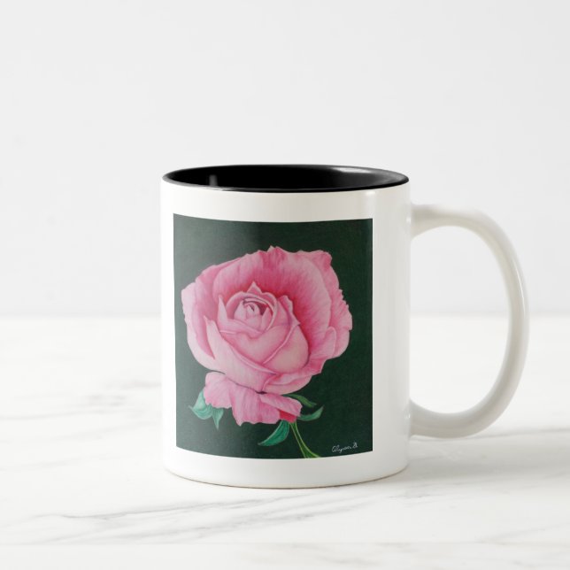 Taza Bicolor Pink Petals Mug (Derecha)
