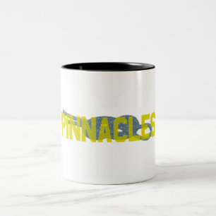 Taza Bicolor Pinnacles Figura 8 Escalada