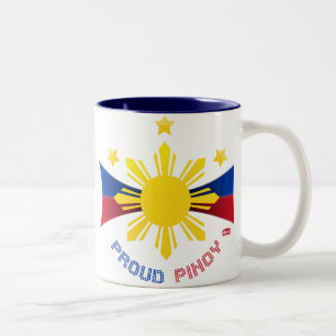 Taza Bicolor Pinoy orgulloso