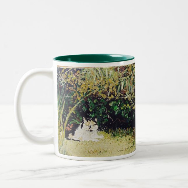 Taza Bicolor Pintura de los deslizadores (Izquierda)