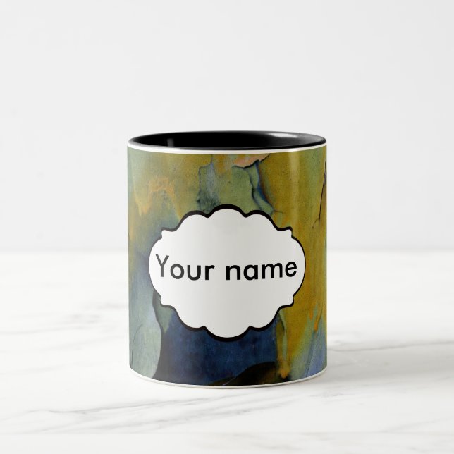 Taza Bicolor Pintura de pelado (Centro)