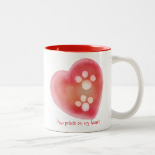 Taza Bicolor Pinturas En Mi Corazón