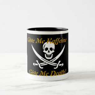 Taza Bicolor Pirata de Kaffeine