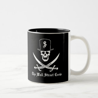 Taza Bicolor Piratas de Wall Street