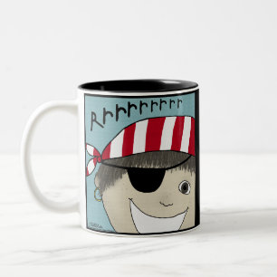Taza Bicolor Pirate Boy Rrrrrr