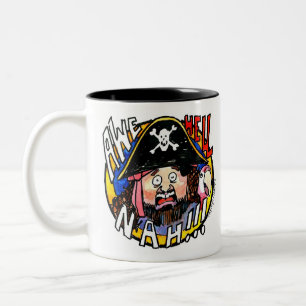 Taza Bicolor Pirate Dick