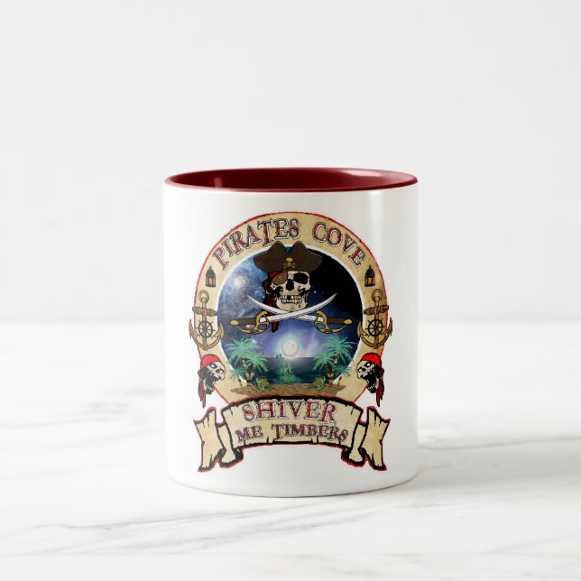 Taza Bicolor Pirate Mug (Centro)