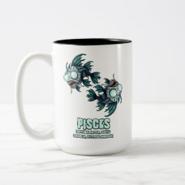 Taza Bicolor Pisces Zombie