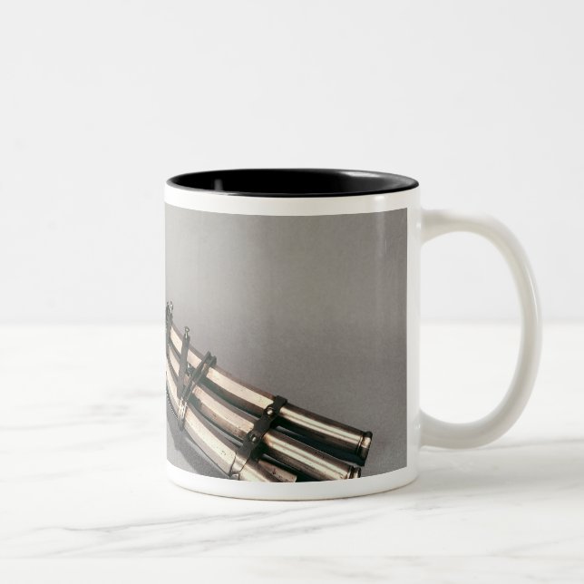 Taza Bicolor pistola Triple-barrelled (Derecha)