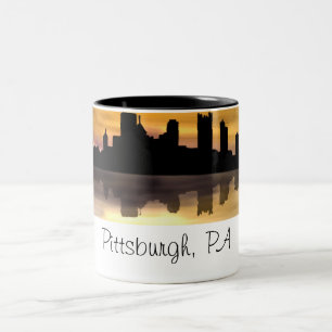 Taza Bicolor Pittsburgh, PA