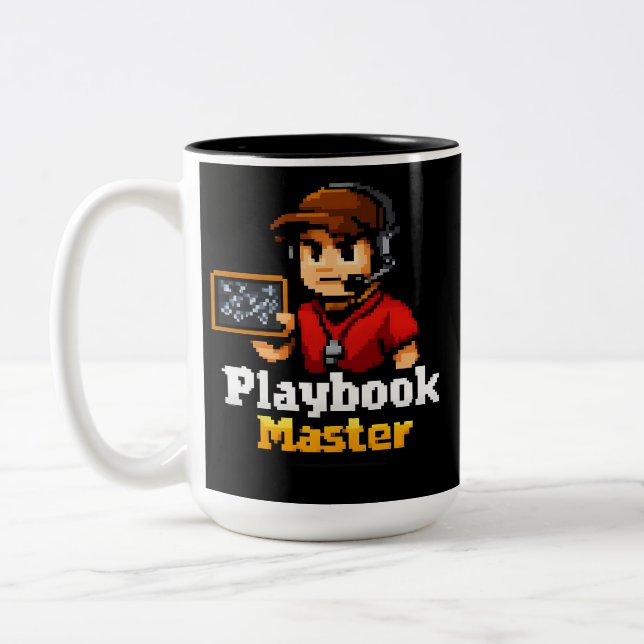 Taza Bicolor Pixel Playbook Master (Izquierda)