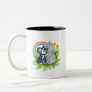 Taza Bicolor Pixie y todoterreno
