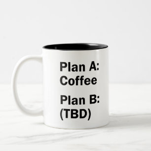 Taza Bicolor Plan de café