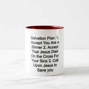Taza Bicolor Plan de salvación