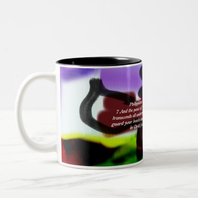 Taza Bicolor Plan de vida de Jesús (Izquierda)