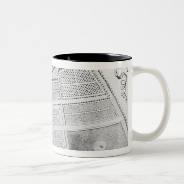 Taza Bicolor Plan del jardín real (Derecha)