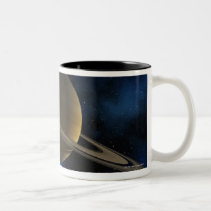 Taza Bicolor Planeta de Saturn