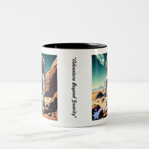 Taza Bicolor "Planeta Hopper"
