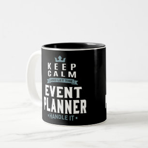 Taza Bicolor Planificador de eventos