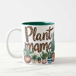 Taza Bicolor Plant Mama Mug – For the Green Thumb Goddess