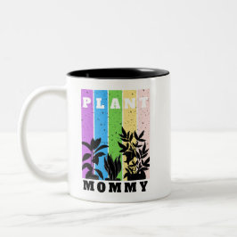 Taza Bicolor Planta Mommy Mug