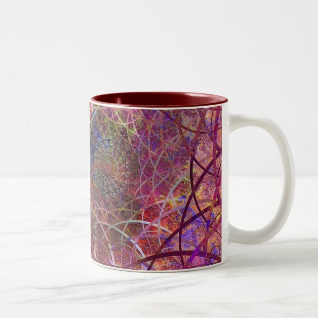 Taza Bicolor plástico del bosque (Derecha)