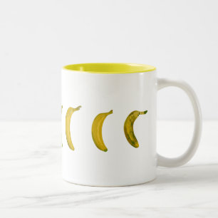 Taza Bicolor plátano-monopatín