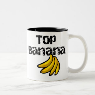 Taza Bicolor Plátano superior
