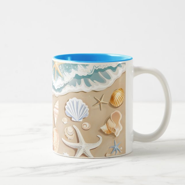 Taza Bicolor Playa (Derecha)
