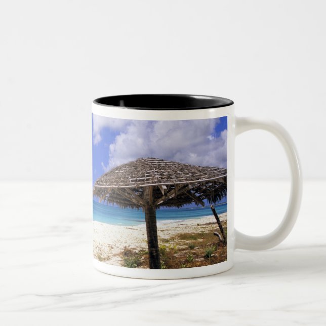 Taza Bicolor Playa Coco Point, Barbuda, Antigua (Derecha)
