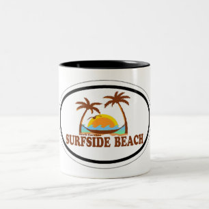 Taza Bicolor Playa de Surfside