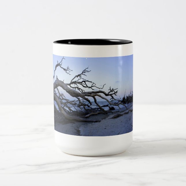 Taza Bicolor Playa del Driftwood (Centro)