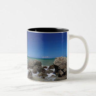 Taza Bicolor Playa el Trancoso, estado de Río DA Barra de