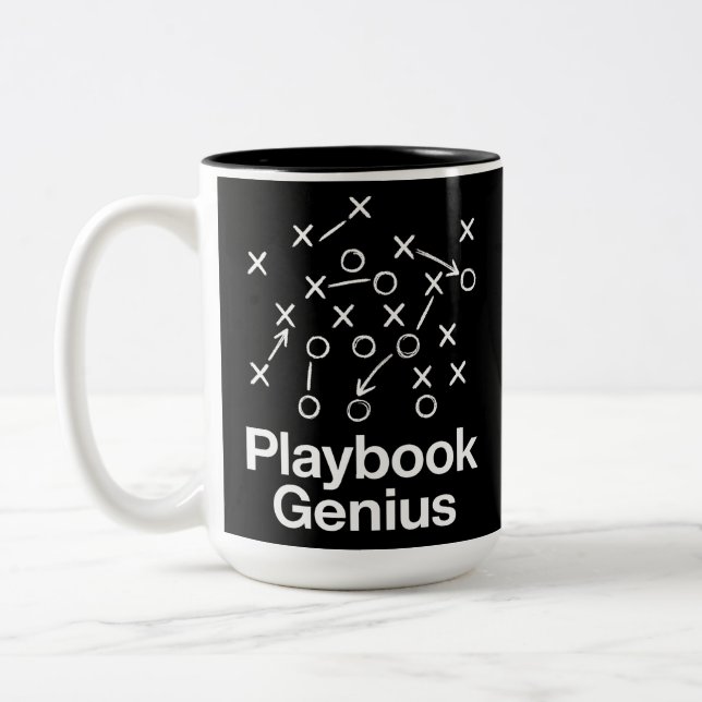 Taza Bicolor Playbook Genius (Izquierda)