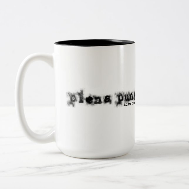 Taza Bicolor Plena Punk Puerto Rican Art (Izquierda)