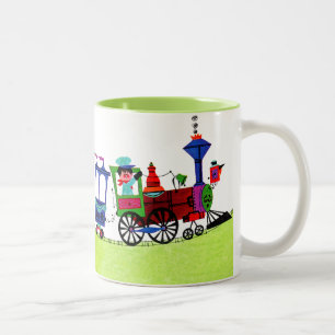 Taza Bicolor Poco Choo Choo