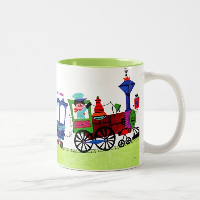 Taza Bicolor Poco Choo Choo (Derecha)