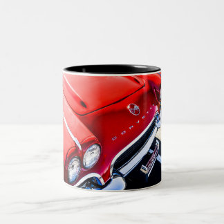 Taza Bicolor Poco Corvette rojo