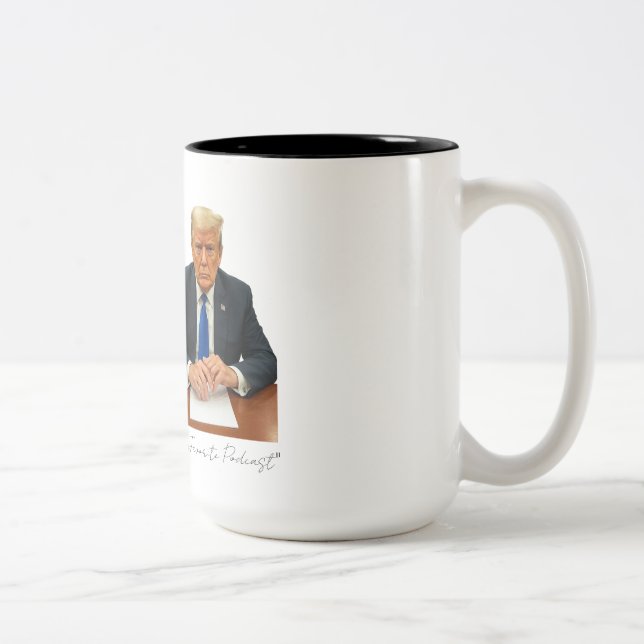 Taza Bicolor Podcast favorito de Donny (Derecha)