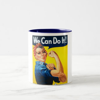 Taza Bicolor Podemos Hacerlo